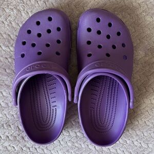 CROCS Classic Purple Sandals